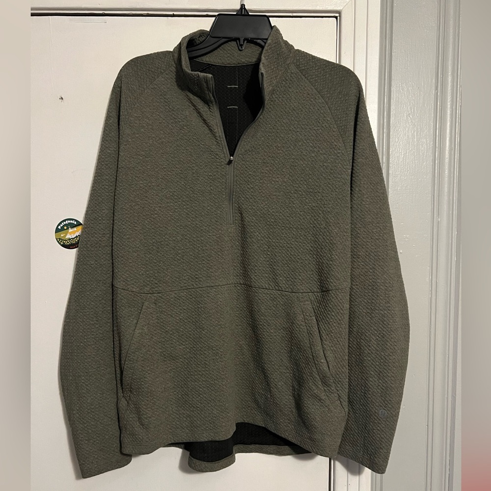 Lululemon At Ease Quarter Zip